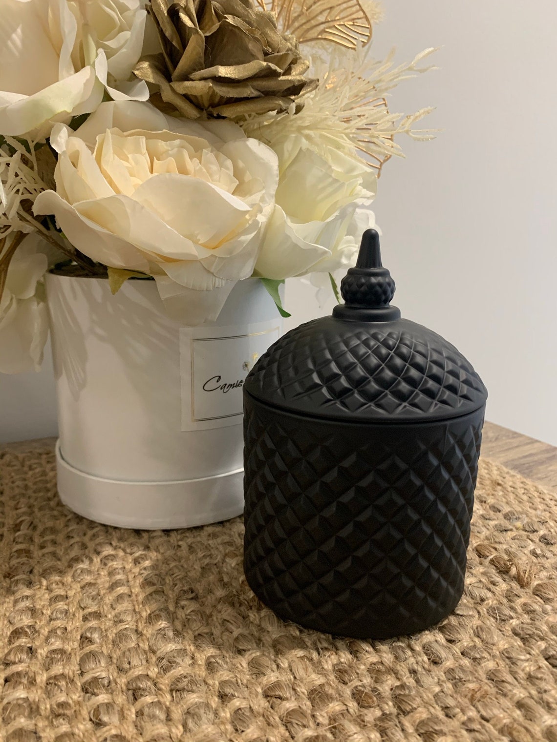 Textured Dome Candle 315g YOUR CHOICE Of Scent Etsy