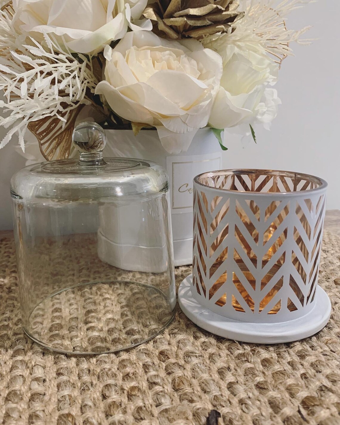 Deluxe White Dome Lid 280g Candle YOUR CHOICE Of Scent Etsy