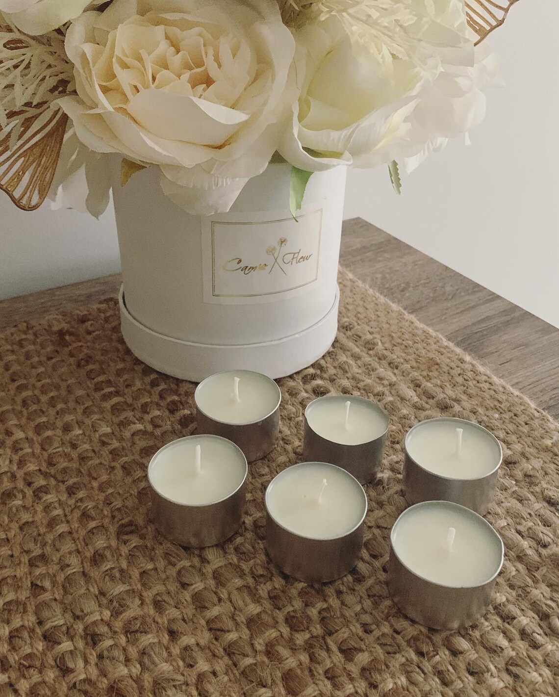 BOX OF 10 9 Hour Scented Tea Lights Etsy