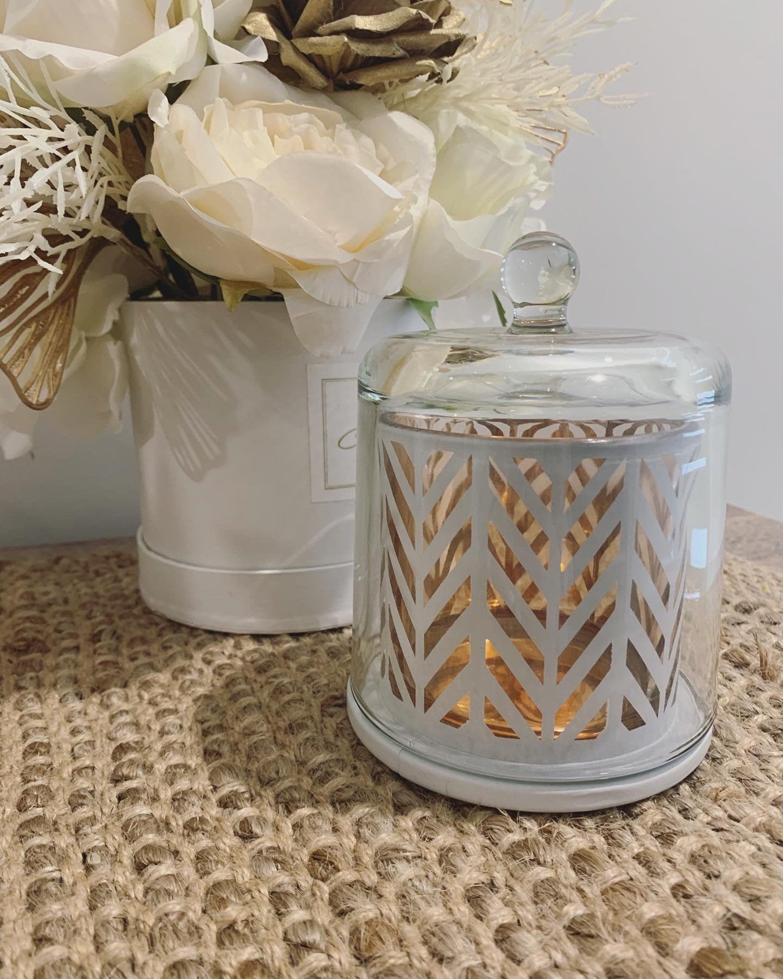 Deluxe White Dome Lid 280g Candle YOUR CHOICE Of Scent Etsy