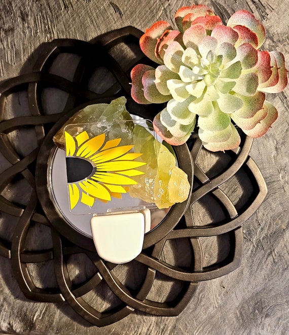 Sunflower Blue Glow LED Night light
