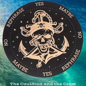 Anchors Away 6&quot; Pendulum Divination Board with FREE PENDULUM