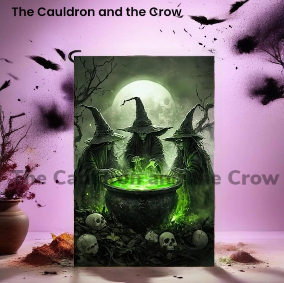 The Coven Garden Flag for patio, lawn, garden, yard, deck, porch, or veranda