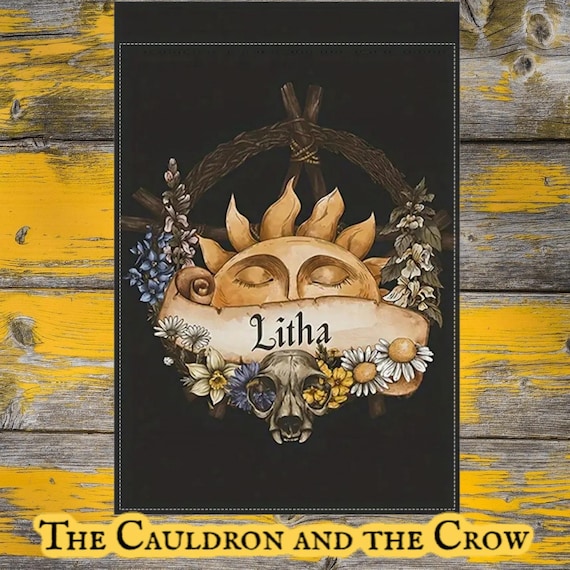 Litha Garden Flag for patio, lawn, garden, yard, deck, porch, or veranda