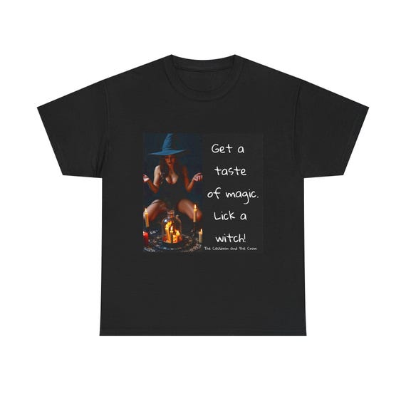 Magic Witch Graphic Tee: Funny Halloween Shirt