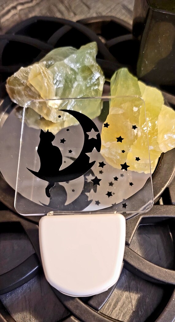 Witch's Familiar LED Blue Glow Night Light