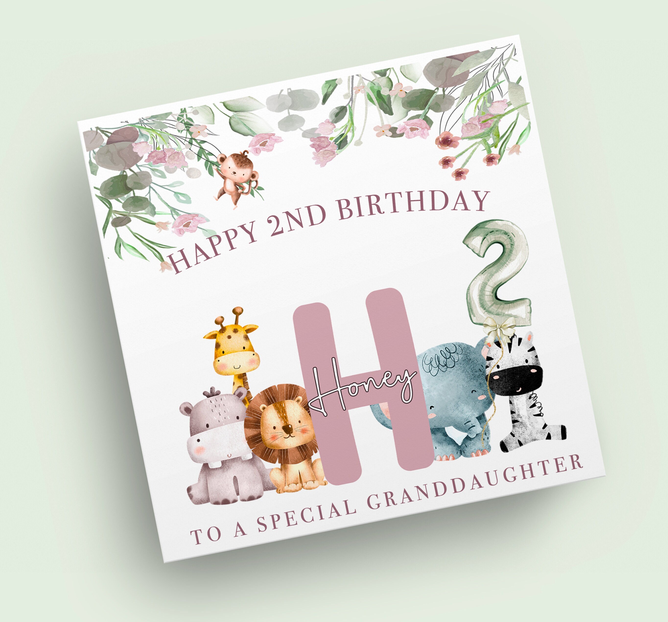 1° Biglietto Di Compleanno Personalizzato Figlia Figlio - Foto 8