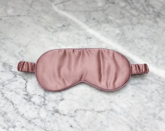 Plum Lavender Silk Sleep Mask | Mulberry Silk Eye Mask | Natural Silk Filling | Beauty Sleep | Spa Relaxation Gift | Organic Sleeping Mask