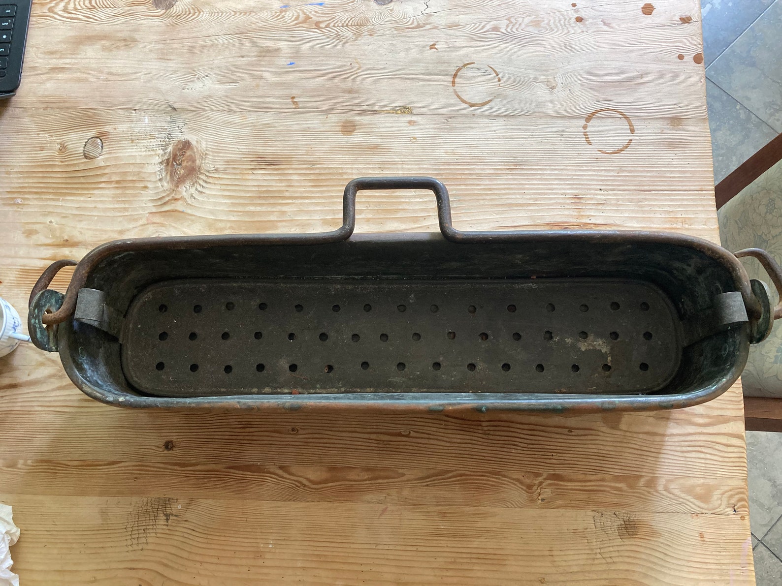 French copper fish poaching pan Etsy