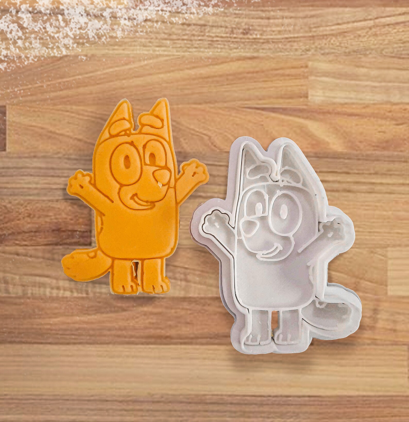 Bluey and Bingo Cookie Cutter Set Etsy