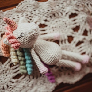 Charlotte the unicorn crochet amigurumi pattern, crochet pattern, amigurumi image 2