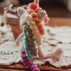 Charlotte the unicorn crochet amigurumi pattern, crochet pattern, amigurumi image 3