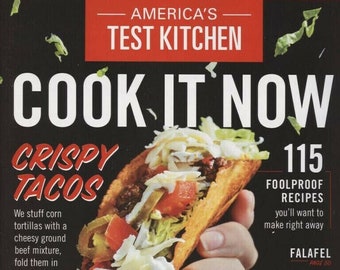 America's Test Kitchen COOK IT NOW 2020 ~ Cook's Illustrated ~ Crispy Tacos