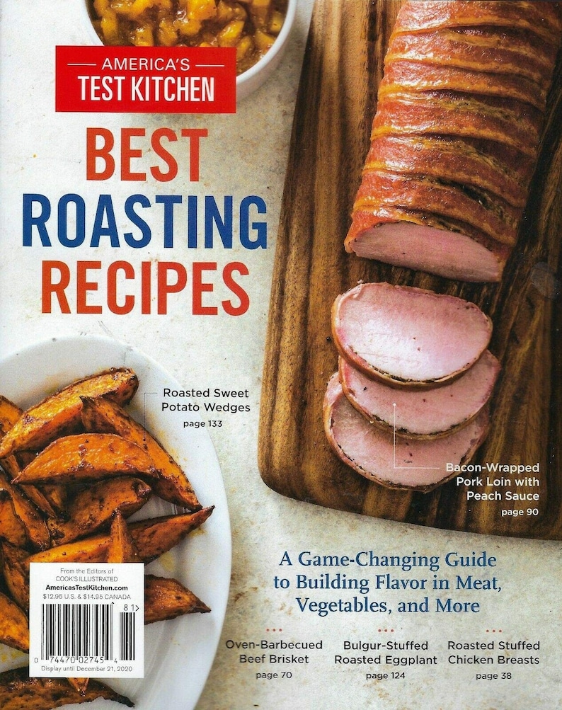 America's Test Kitchen Best Roasting Recipes Etsy