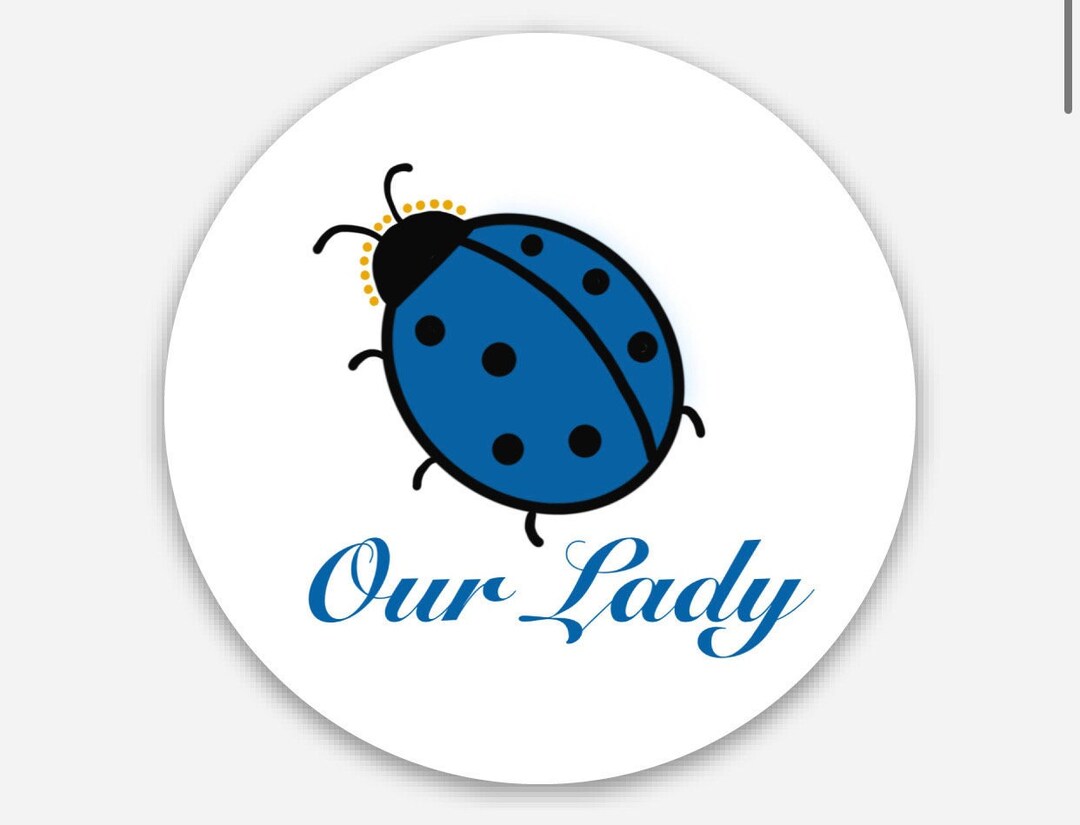 Our Lady - Ladybug Sticker - Etsy