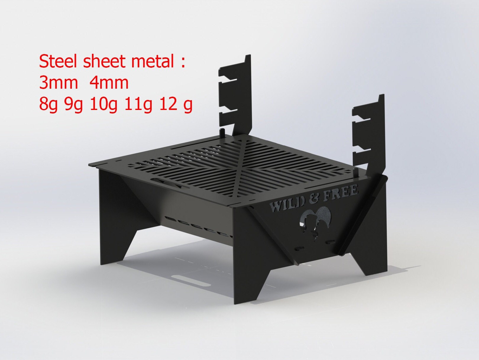 Fire Pit Dxf Files,fire Pit Portable,diy Fire Pit, BBQ Dxf Files for