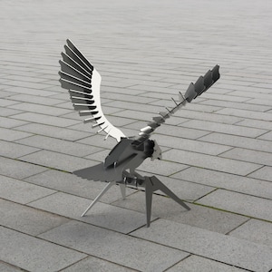 Eagle, prodotto digitale. File DXF per taglio al plasma e laser. Lavorazione dei metalli fai da te. File pronti per il taglio al plasma. immagine 4