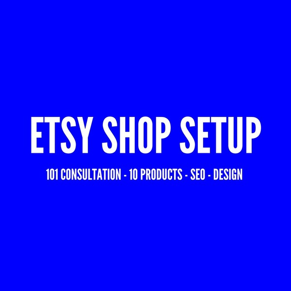 Etsy Business Shop Online Etsy
