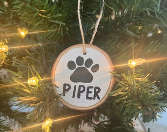 Pet Name Ornament