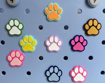 Paw Bogg Bag Charm - 3D Printed Hard Plastic