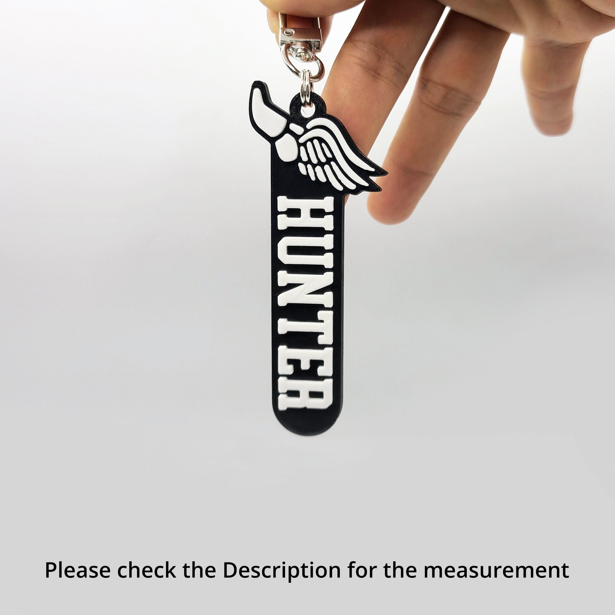 Track & Field Personalized Keychain / Keyring / Bag Tag / Name Tag - 3D Printed Plastic
