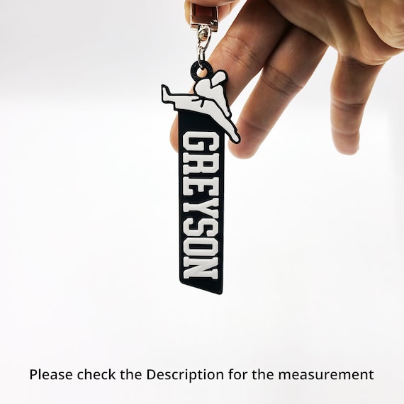 Ctom Martial Arts Decor,Acrylic Taekwondo Ornaments,Personalized Bag