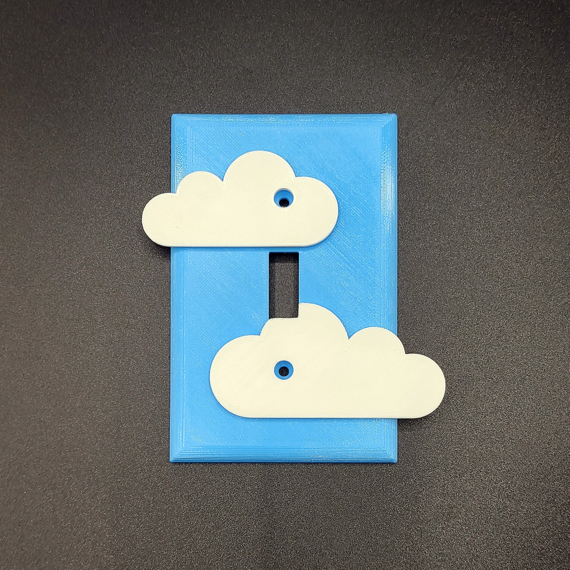 Clouds in the Sky Switch Plate Cover 3D Printed Plastic - Etsy