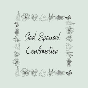 God Spousal Confirmation Reading || Deity Reading || Sacred Spousal || Psychic