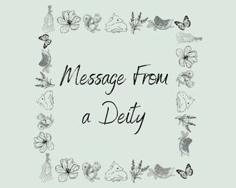 Message From A Deity or Guide || What do they want to tell you? || Detailed channeled message || God || Goddess