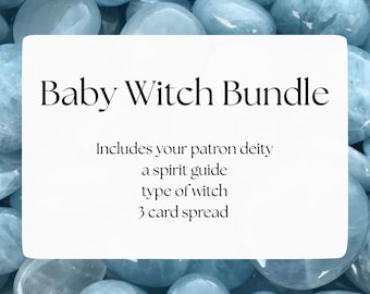 Baby Witch Bundle : includes Patron Deity, Spirt Guide and Fated Path