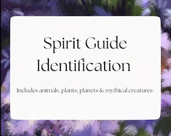 Identificación de guías espirituales // Animales, plantas, planetas y criaturas míticas