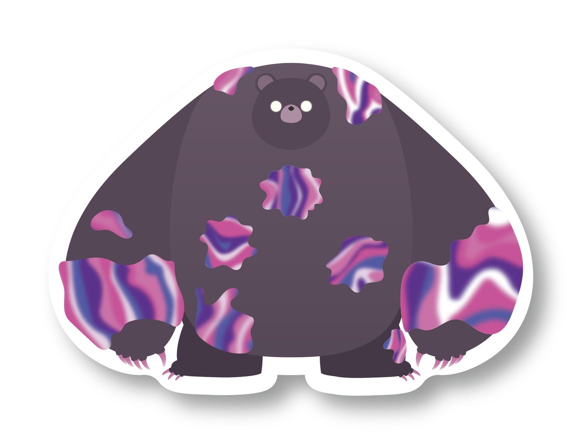 Mr. Grizz Splatoon 3 Sticker FREE Shipping to US Etsy