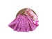 Pink Sparkle Skirted  Bummies, Sparkly Baby Bloomers, Toddler Twirl Skirt, Toddler Shorties, Girls Dancewear, Shorts, Baby Bummies 