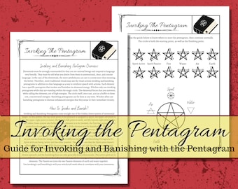 Invoking the Pentagram Grimoire Pages