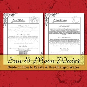 Sun & Moon Water