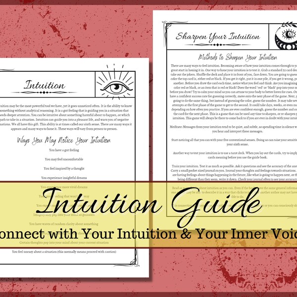 Intuition Etsy