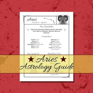 Aries Astrology Digital Grimoire Guide