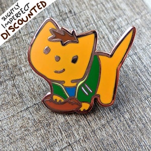 B GRADE - The Athlete - 1,5-calowa szpilka z twardej emalii, szpilka z emalii Stardew Valley Cat, szpilka do klapy