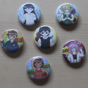 Omori Pin Badge - Etsy