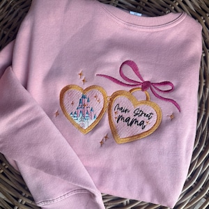 Embroidered Cinderella Castle Pullover | Main Street Mama Sweatshirt