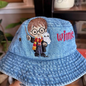 Handmade Patchwork Denim Wizard Hat XL 24\