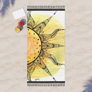 Boho Strandtuch, Strandtuch, Handtuch, Luxus Strandtuch