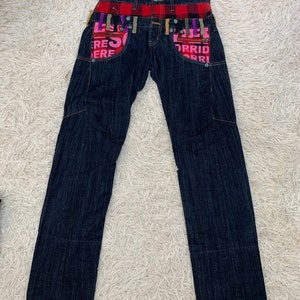 Größe 30: Vintage Sorridere Double Waist Jeans Rarität