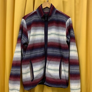 size L: Vintage tribe uniqlo windproof fleece yarn zipper (S-40)