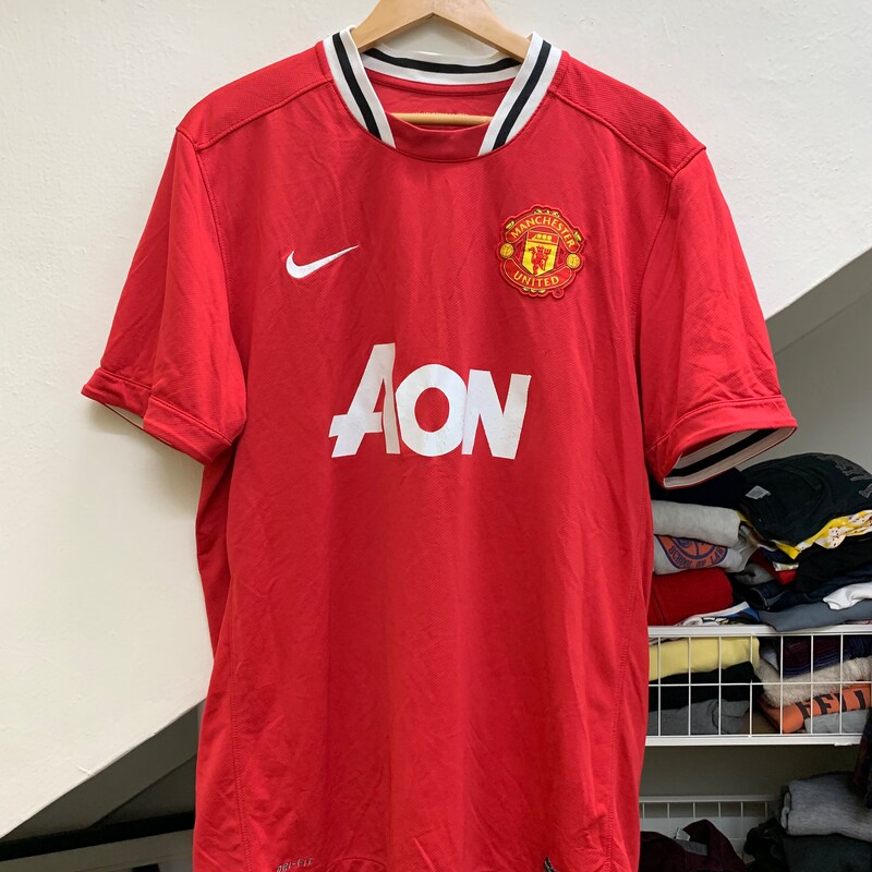 MANCHESTER UNITED 2006-2007 Rooney 8 shirt camiseta maillot trikot maglia nike