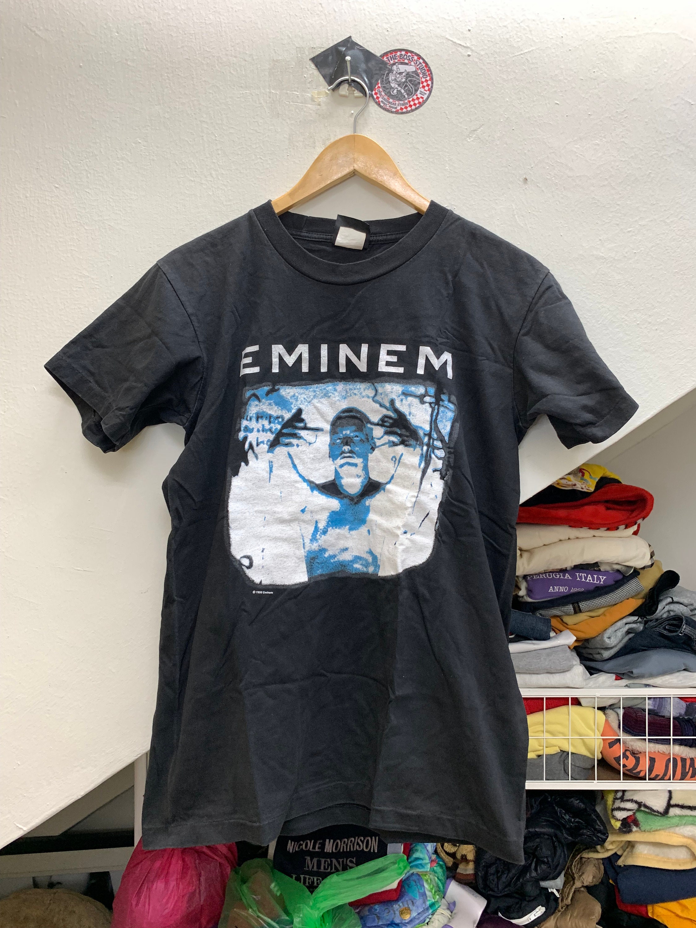 Size S: Vintage Eminem Rappers Tshirt 1999 Rare Picture - Etsy