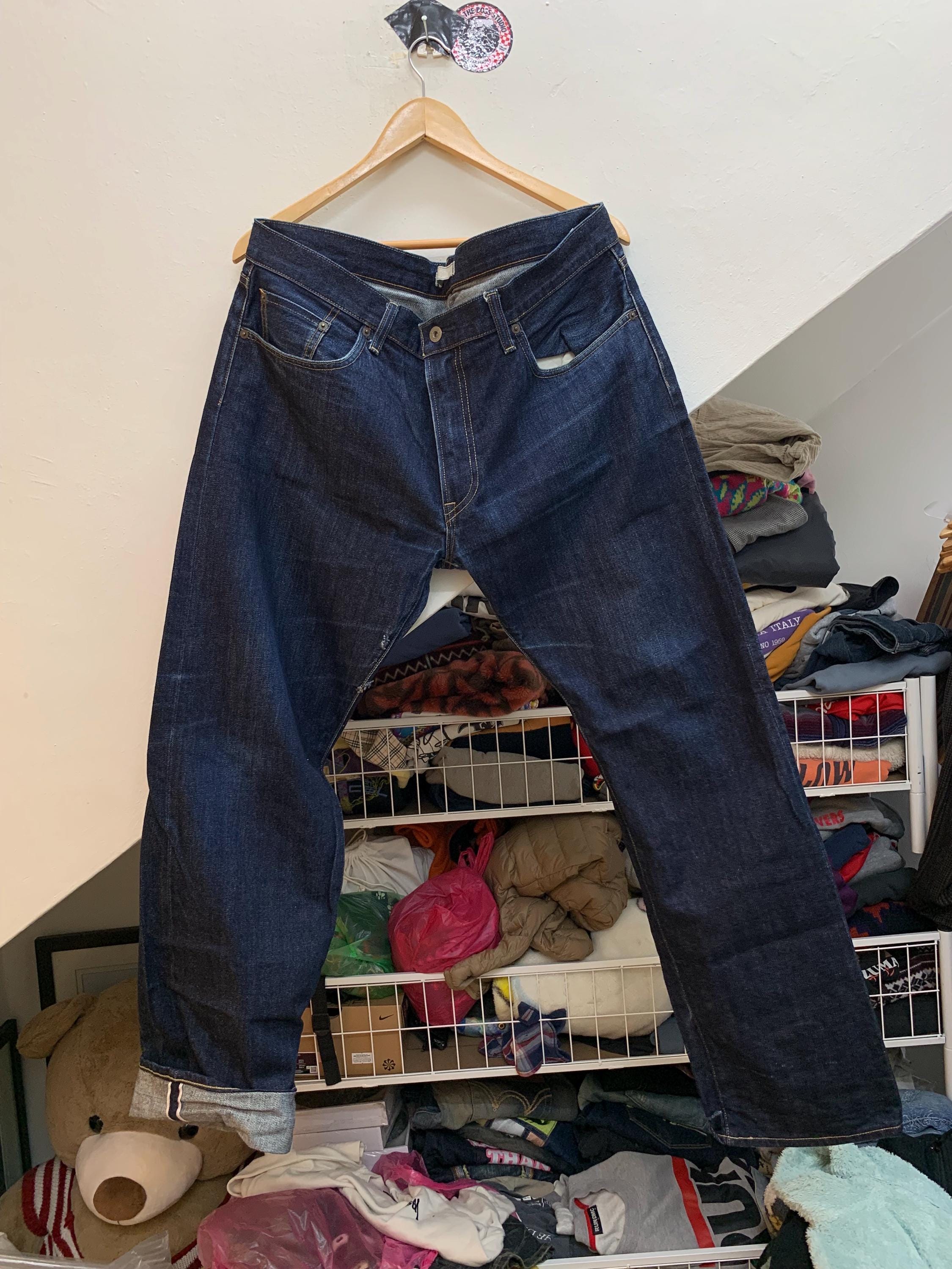 Evisu Jeans Size 42 - Etsy Evisu Jeans Size 42 - Etsy