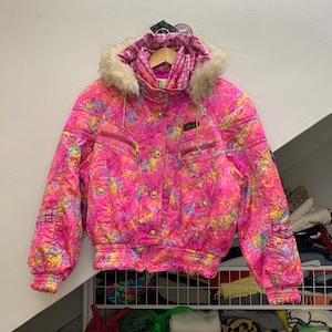 Size M-L: Phenix winter jacket ski retro jacket 90s fashion rare