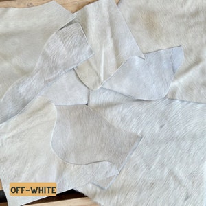 Genuine Cowhide Material Offcuts - for Arts and Crafts - Cowhide ...