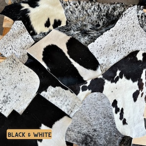 Genuine Cowhide Material Offcuts - for Arts and Crafts - Cowhide ...